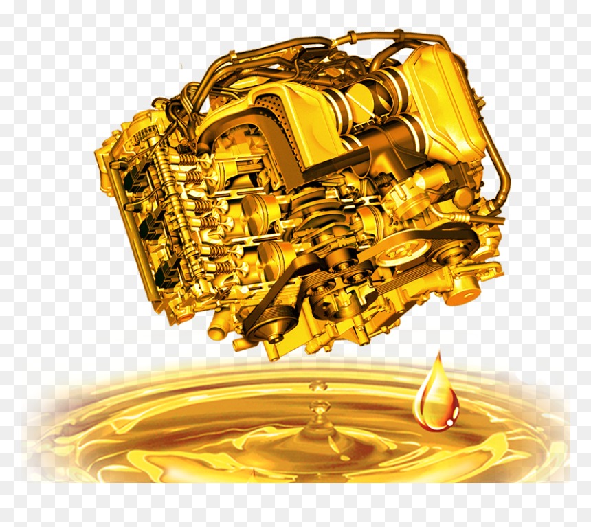 Engine with Oil